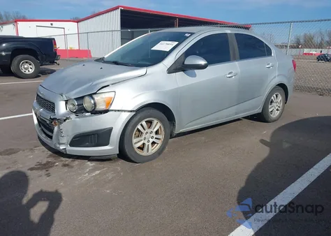 2014 Chevrolet Sonic Lt Auto from USA, damaged, VIN 1G1JC5SH2E4142743